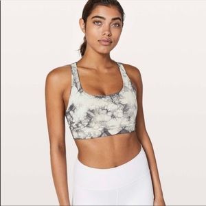 Lululemon Energy Bra Shibori Marble Dye